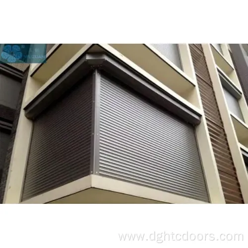 Aluminum Remote Control Anti Thief Security Window Shutters